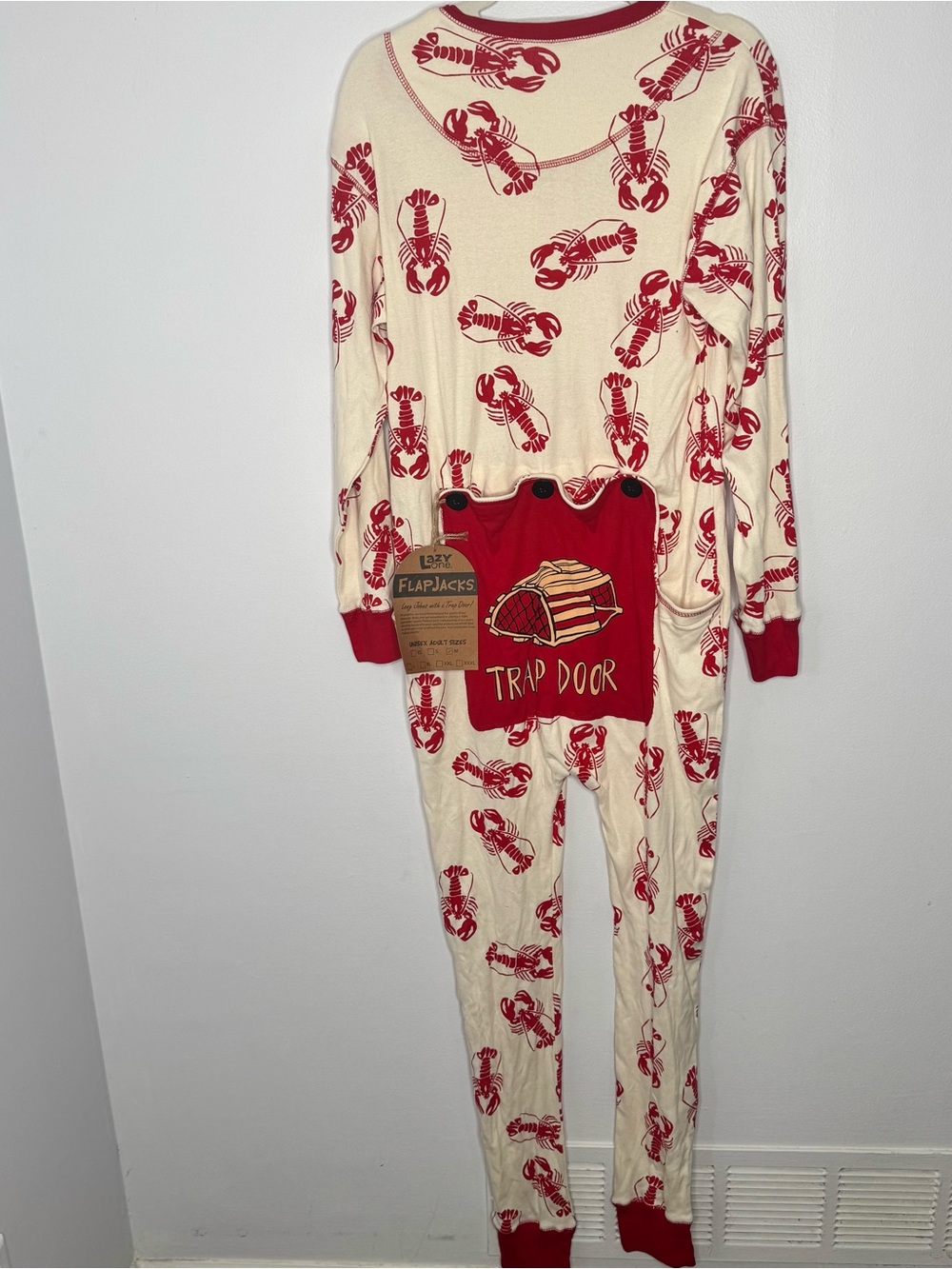 Lazy One Lobster Flapjacks pajamas size medium
